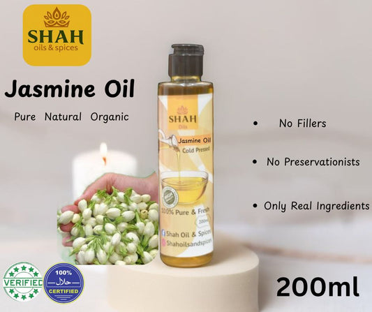 Jasmine Oil 50ml,100ml,200ml.