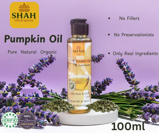 Shah Oils – Cold Pressed Pumpkin Oil