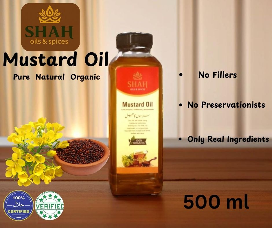 Shah Special Mustard Oil (1L)