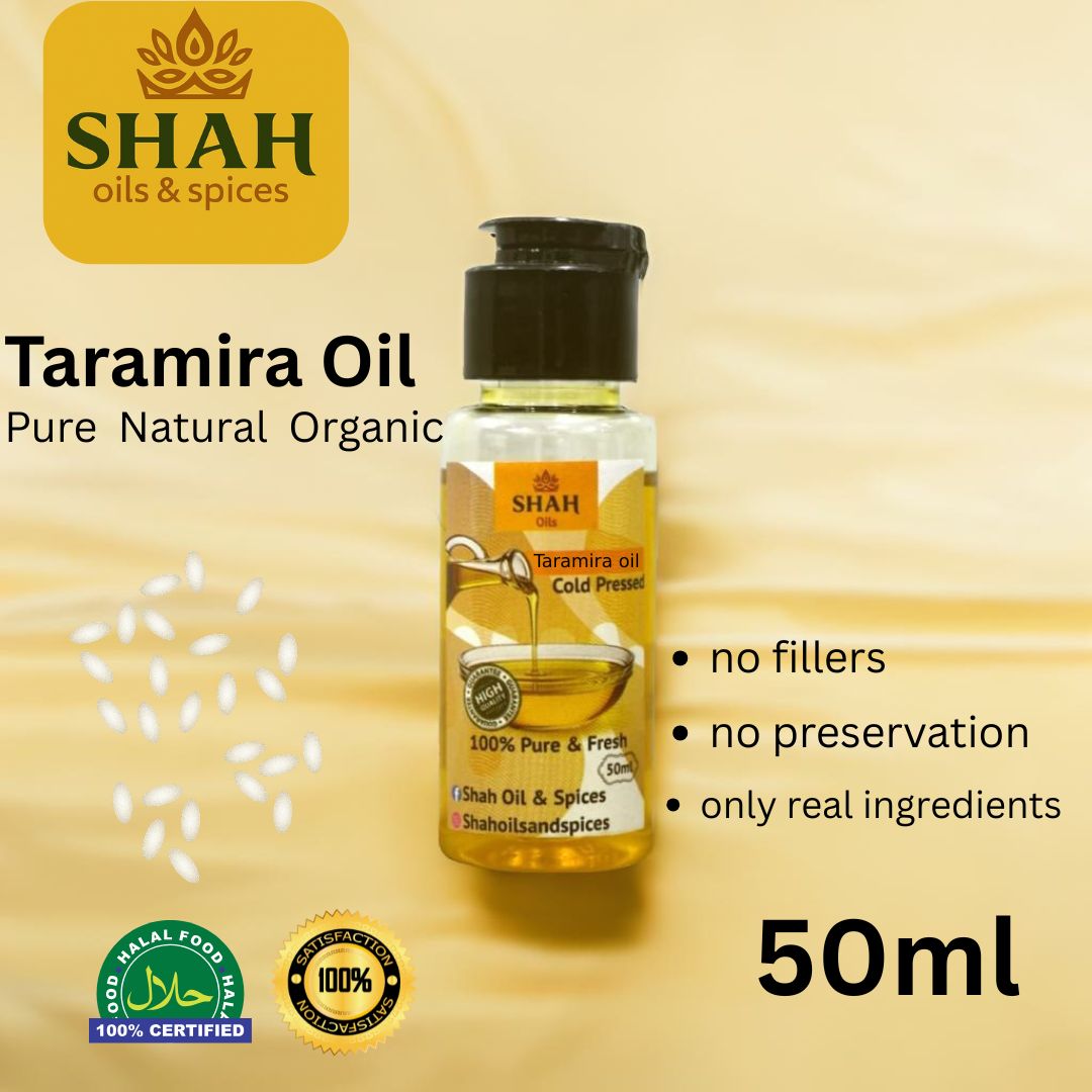 100% Pure Cold Pressed Taramira Oil – Traditional & Natural
