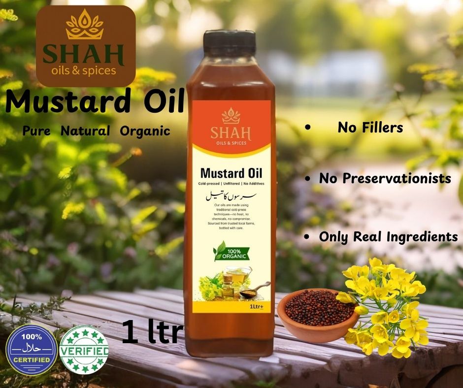 Shah Special Mustard Oil (1L)