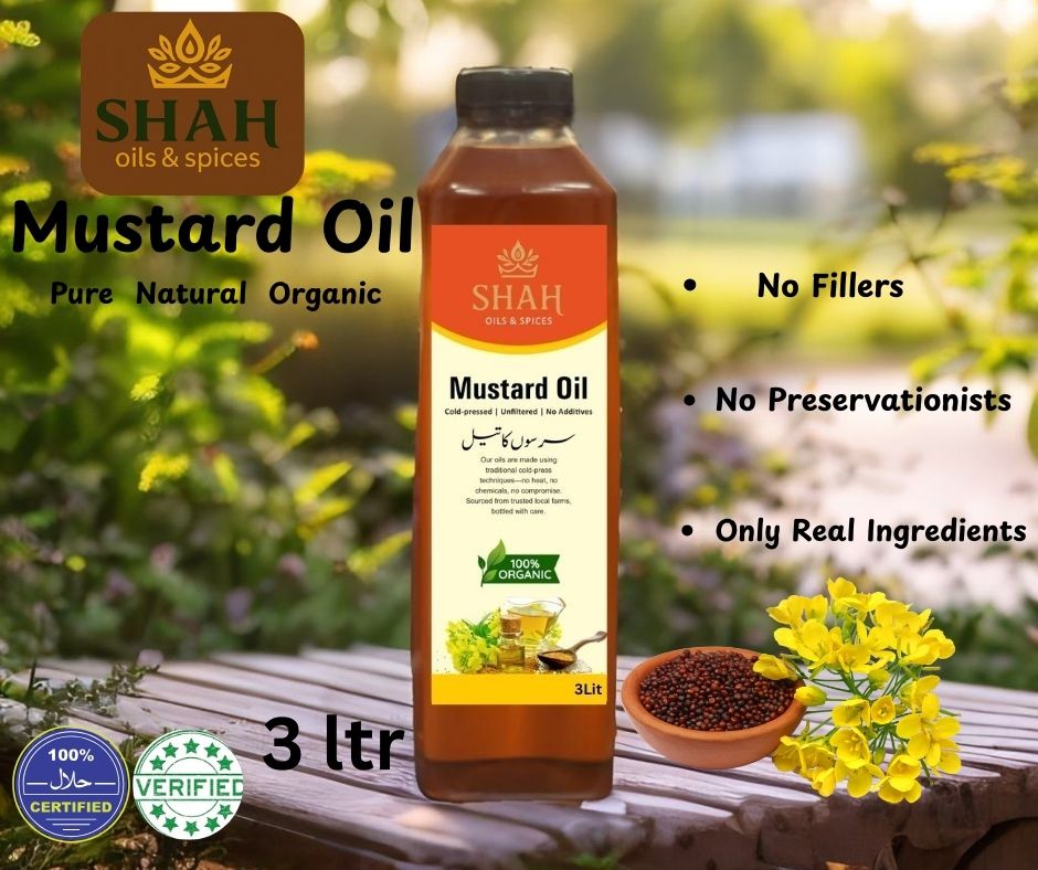 Shah Special Mustard Oil (1L)