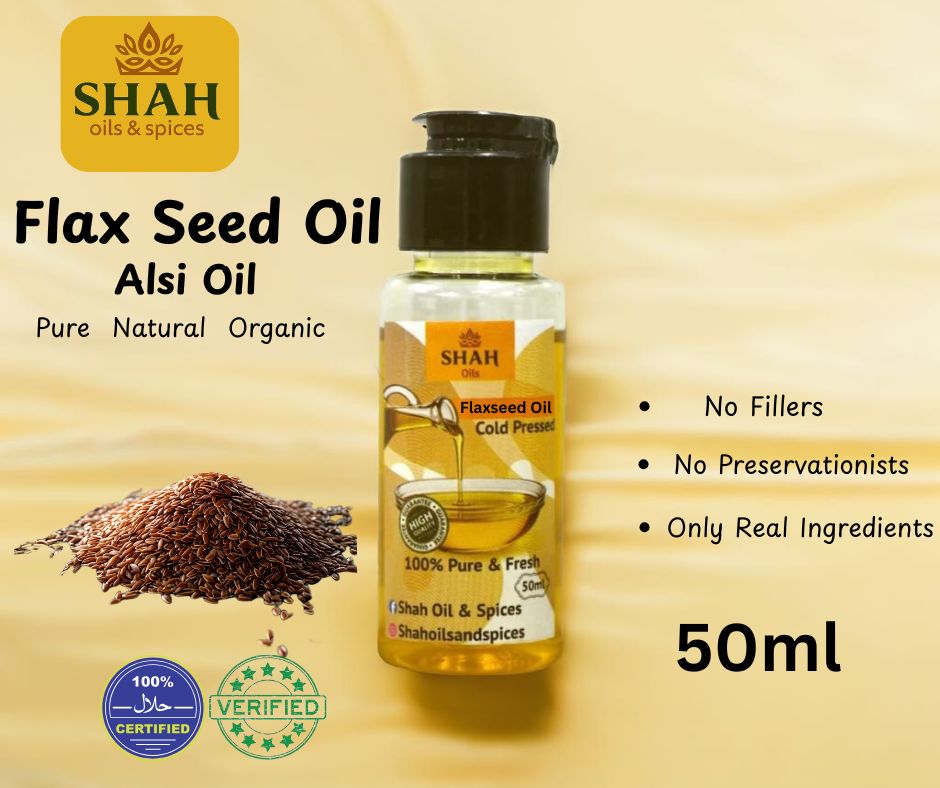 Flex Seeds Oil (Alsi) 50ml,100ml,200ml.