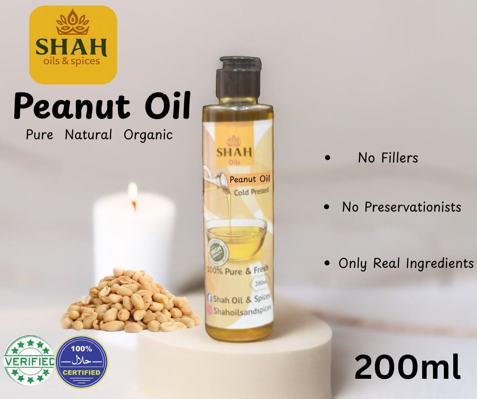 Peanut Oil 50ml,100ml,200ml.